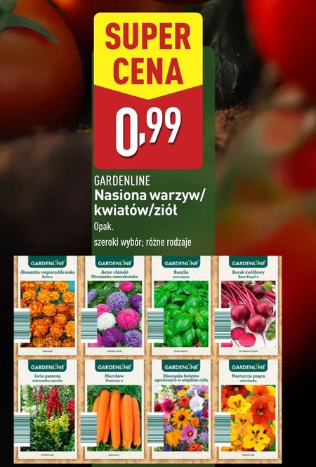 Nasiona warzyw Gardenline