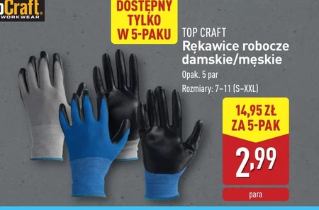 Rękawiczki robocze Top Craft