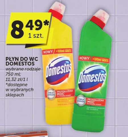 Płyn do czyszczenia wc Domestos