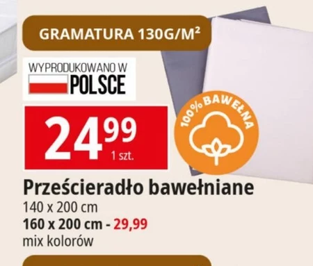 Prześcieradło GM