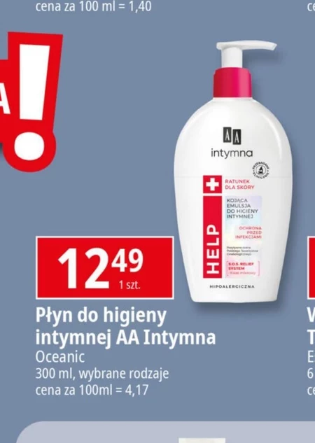 Płyn do higieny intymnej Intymna