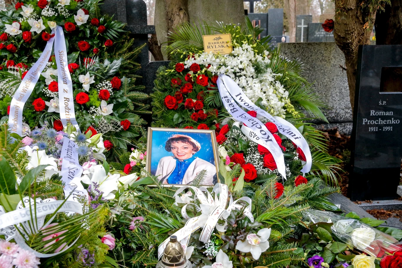 Pogrzeb Barbary Rylskiej