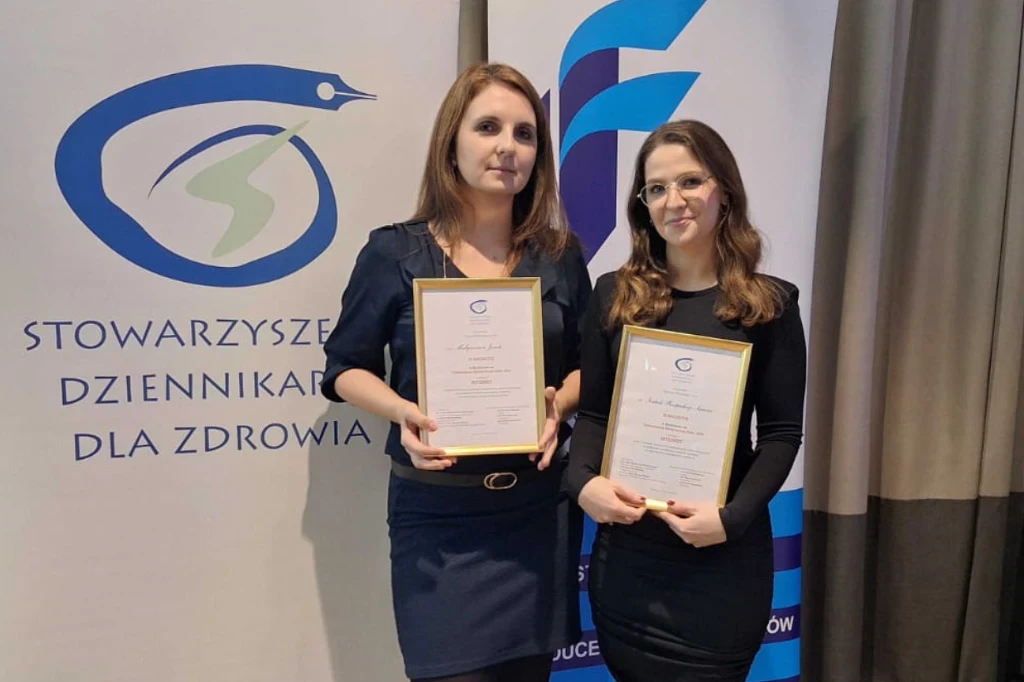 Karolina Siudeja-Dudek, Izabela Rzepecka-Sarota i Małgorzata Janik otrzymały nagrody w konkursie "Dziennikarz Medyczny Roku 2024" Karolina Siudeja-Dudek, Izabela Rzepecka-Sarota i Małgorzata Janik otrzymały nagrody w konkursie "Dziennikarz Medyczny Roku 2024"