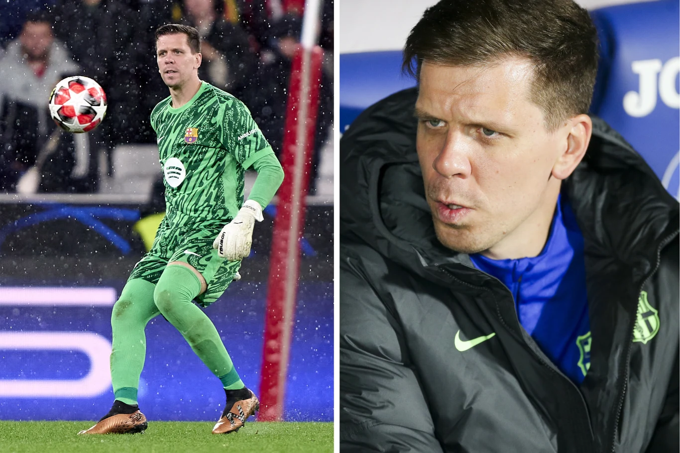 Wojciech Szczęsny w barwach FC Barcelona