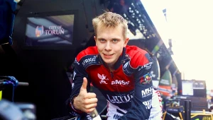 Francis Gusts w parku maszyn.