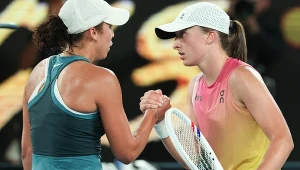 Madison Keys i Iga Świątek, półfinał Australian Open 2025