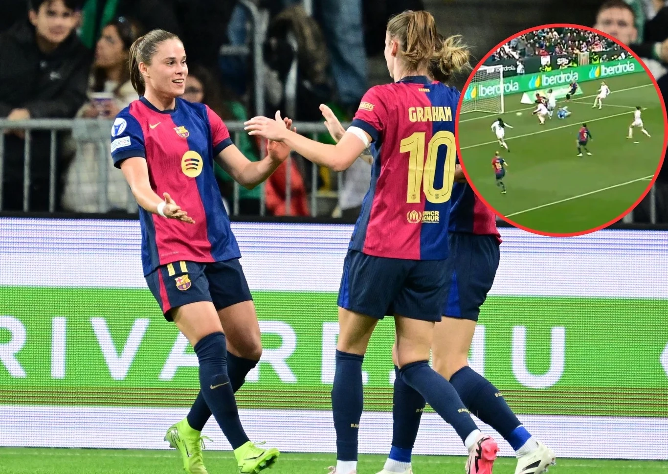 Ewa Pajor ciesząca się z bramki Ewa Pajor ciesząca się z bramki