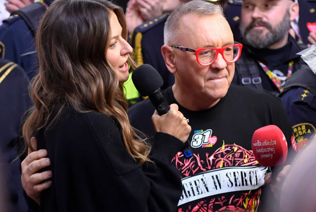 Anna Lewandowska i Jerzy Owsiak na finale WOŚP, 2023 Anna Lewandowska i Jerzy Owsiak na finale WOŚP, 2023