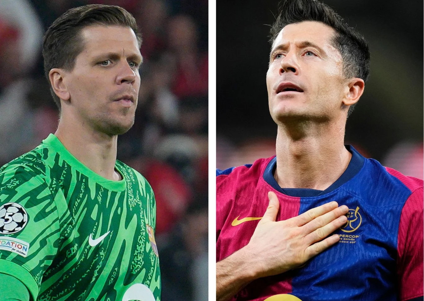 Wojciech Szczęsny / Robert Lewandowski