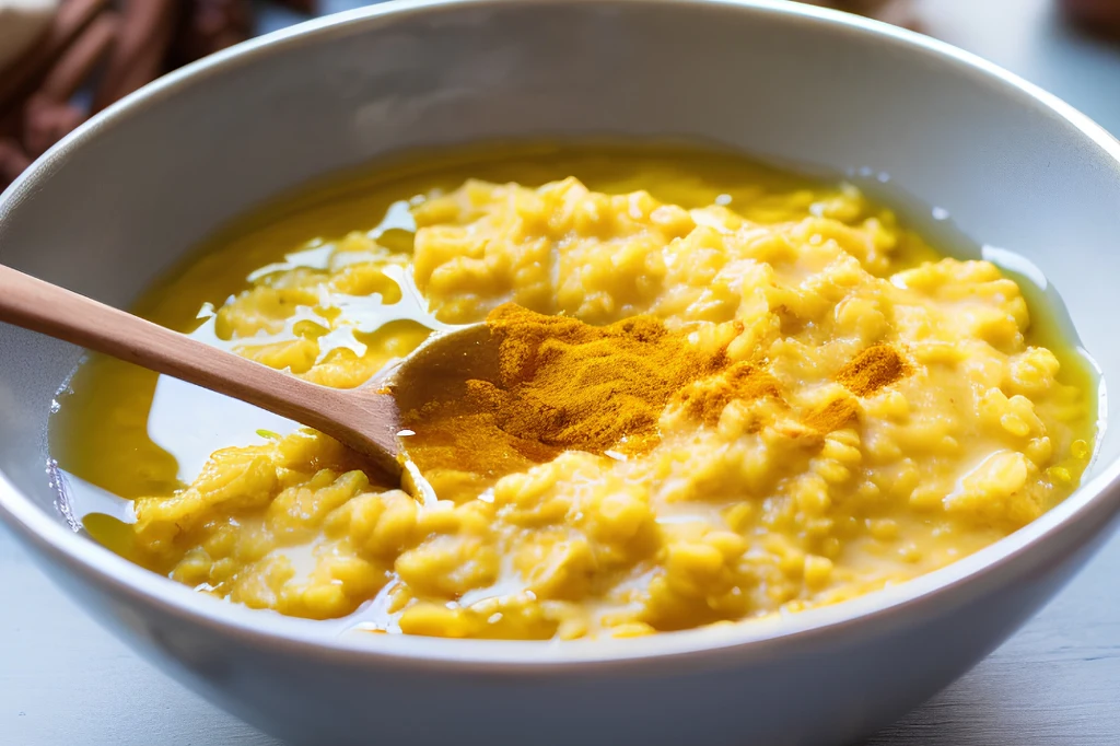 Złota owsianka nie tylko wyśmienicie smakuje. Jest też bardzo zdrowa, rozgrzewa i zapewnia uczucie sytości na długo