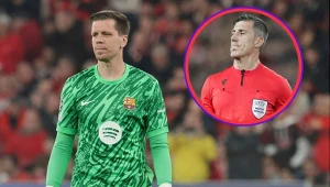 Szczęsny znowu to zrobił. Koszmarne zachowanie, sędzia wskazał na "wapno"  