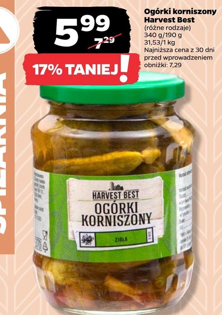 Korniszony Harvest Best