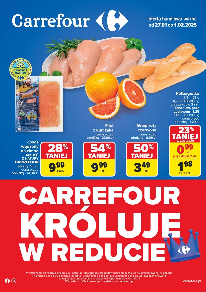 Gazetka promocyjna Carrefour - ważna od 27. 01. 2025 do 01. 02. 2025