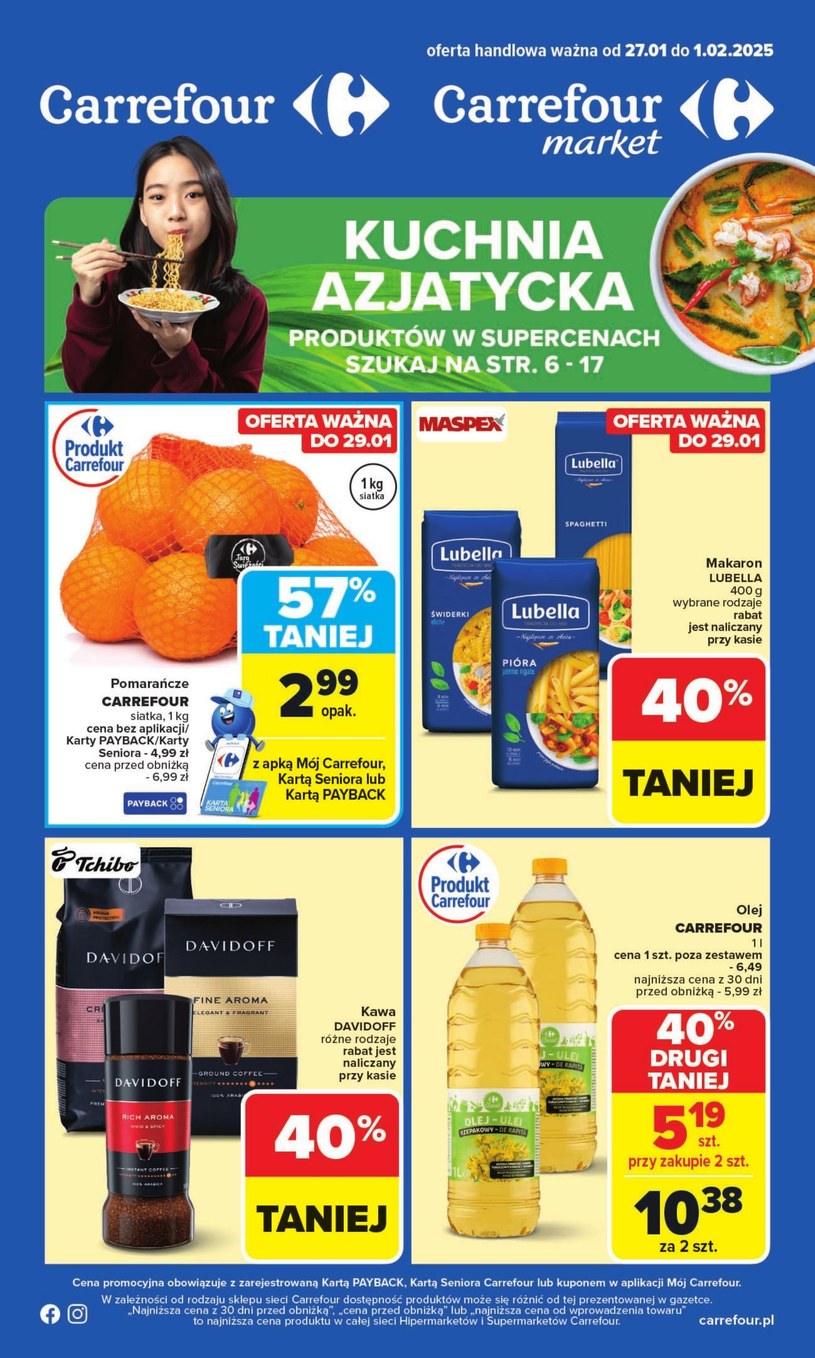 Gazetka promocyjna Carrefour - ważna od 27. 01. 2025 do 01. 02. 2025