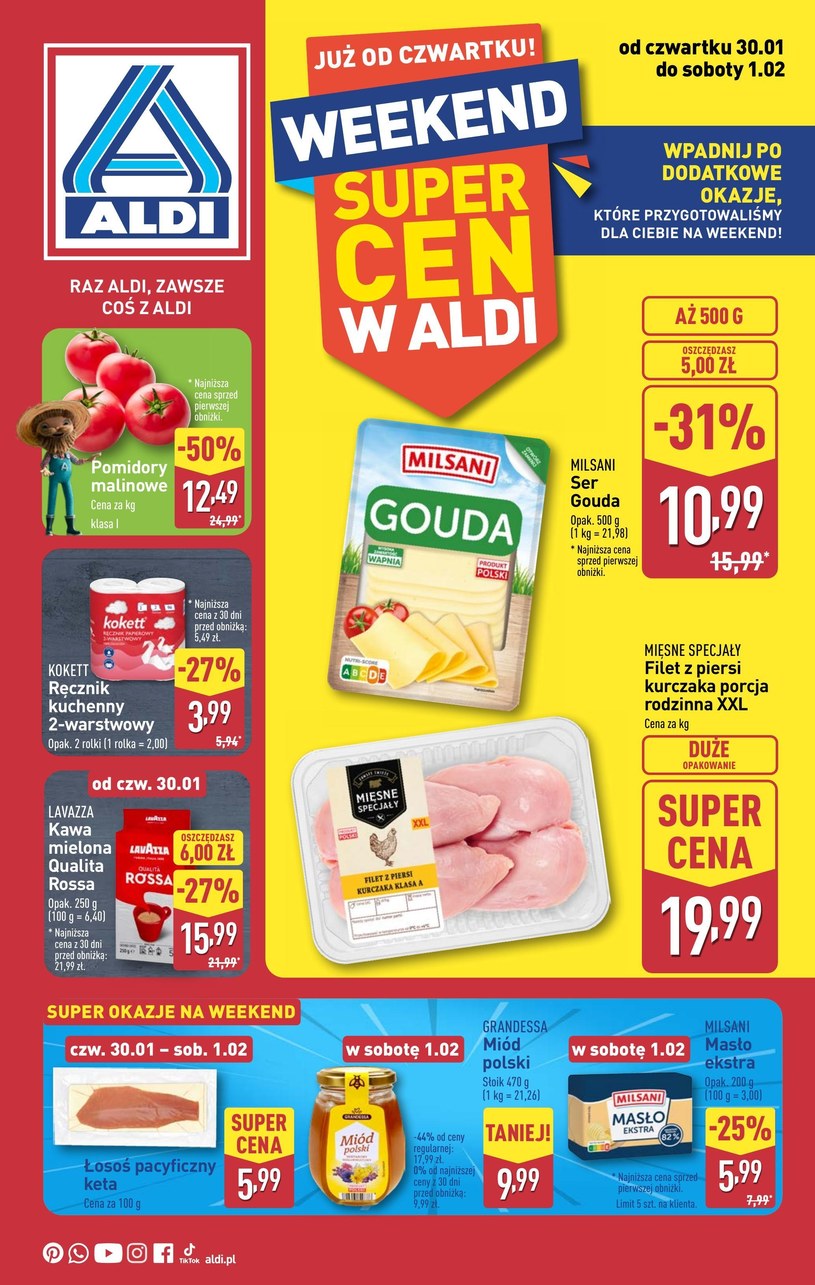 Gazetka promocyjna Aldi - ważna od 30. 01. 2025 do 01. 02. 2025