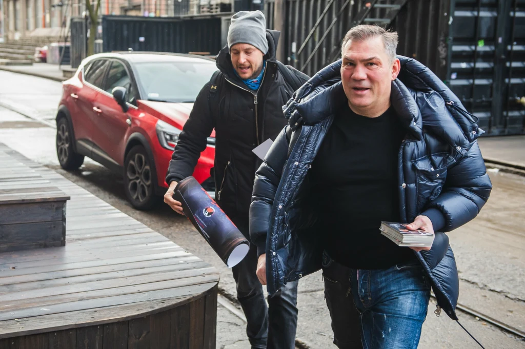 Dariusz Michalczewski (z prawej)