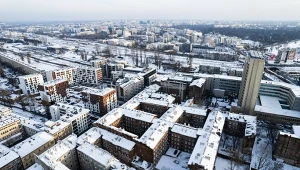 Widok na ulice Brzeską i Kijowską. Zdjęcie ilustracyjne