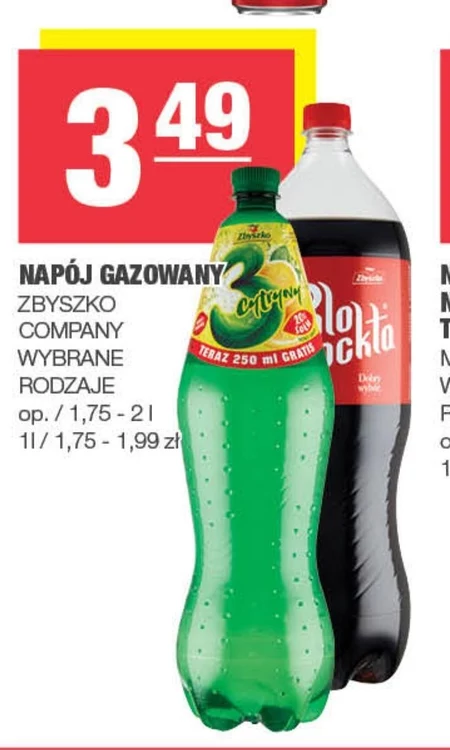 Napój gazowany Zbyszko