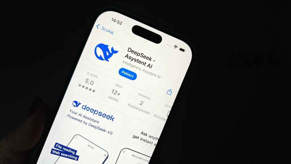 DeepSeek zrzucił ChatGPT z pozycji lidera App Store