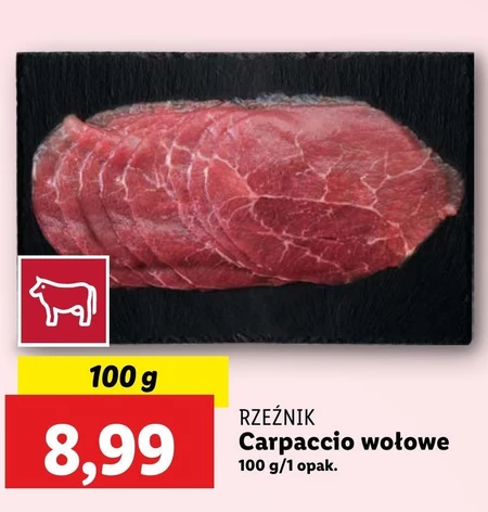 Carpaccio wołowe Rzeźnik