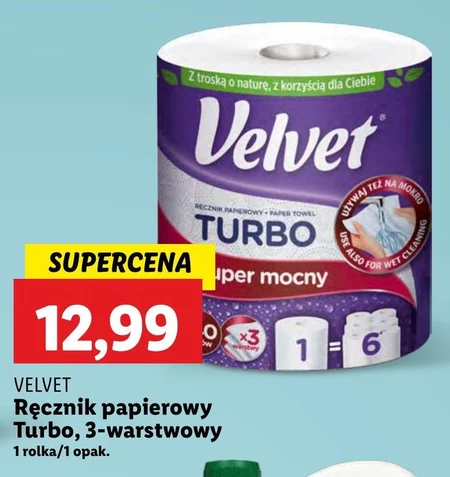 Velvet Turbo Ręcznik papierowy