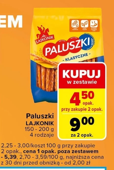 Paluszki Lajkonik