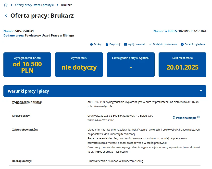Szukają ludzi do pracy i płacą nawet 16,5 tys. zł Szukają ludzi do pracy i płacą nawet 16,5 tys. zł