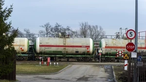 Do wprowadzenia embarga w grudniu ub. roku cysterny z LPG przyjeżdżały do Polski z Rosji (na zdj. Braniewo)