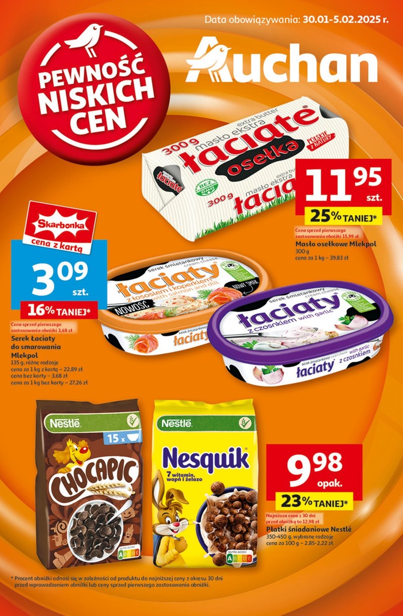 Gazetka promocyjna Auchan Hipermarket - ważna od 30. 01. 2025 do 05. 02. 2025