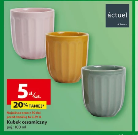 Kubek ceramiczny Actuel