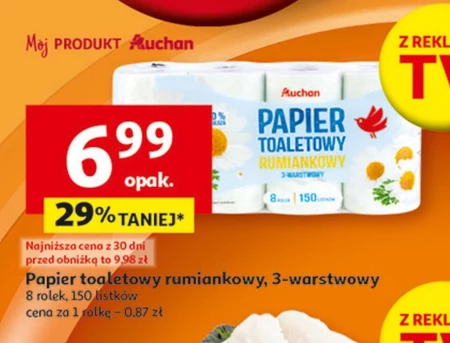 Papier toaletowy Auchan