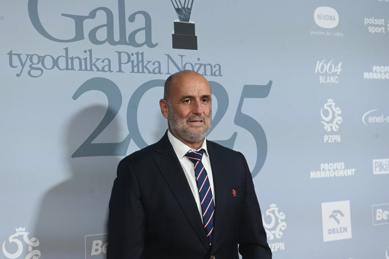 Michał Probierz na gali tygodnika "Piłka Nożna"