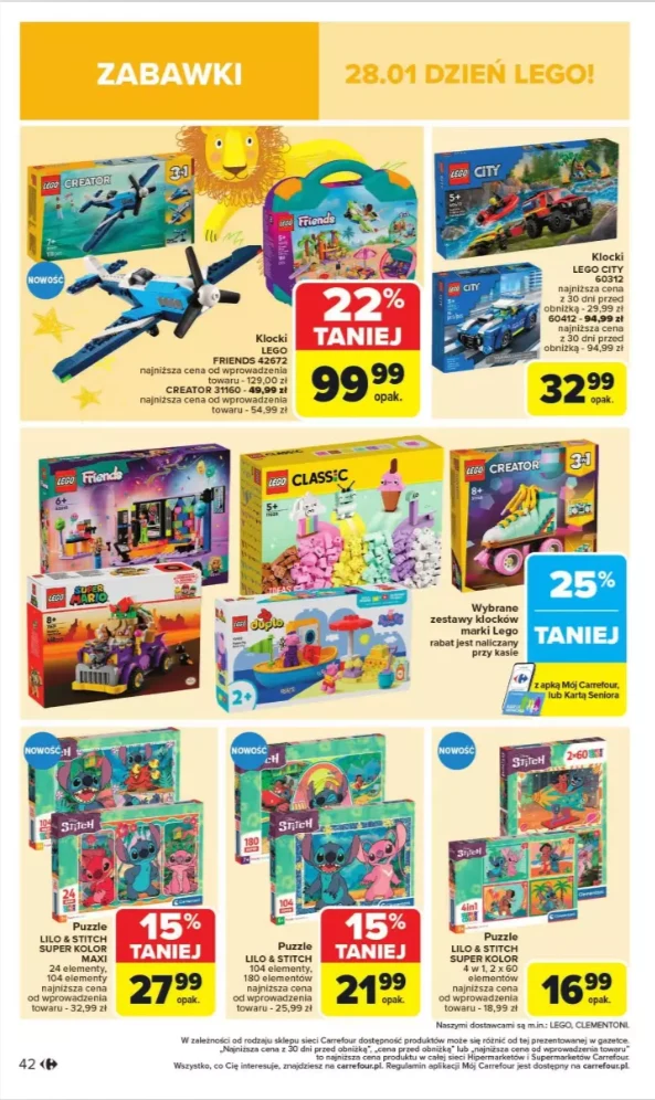 Nie przegap okazji na kreatywną zabawę świętując Dzień LEGO w Carrefour!