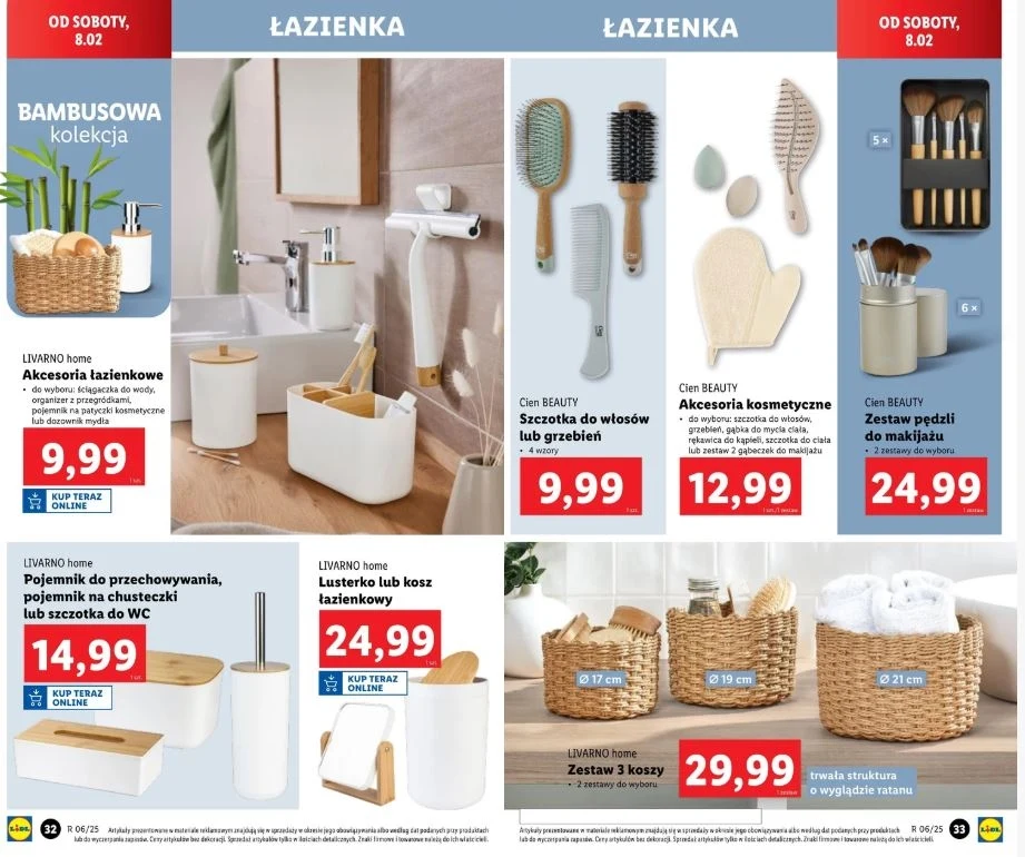 Lidl oferuje akcesoria łazienkowe w niskich cenach!