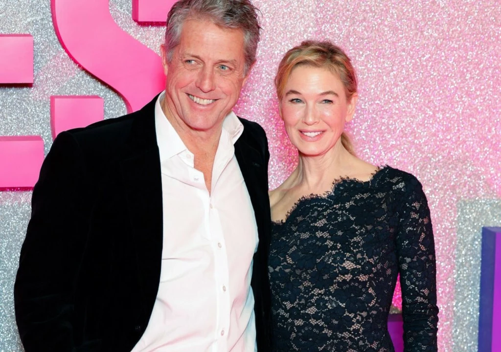 Renée Zellweger i Hugh Grant na premierze "Bidget Jones 4"
