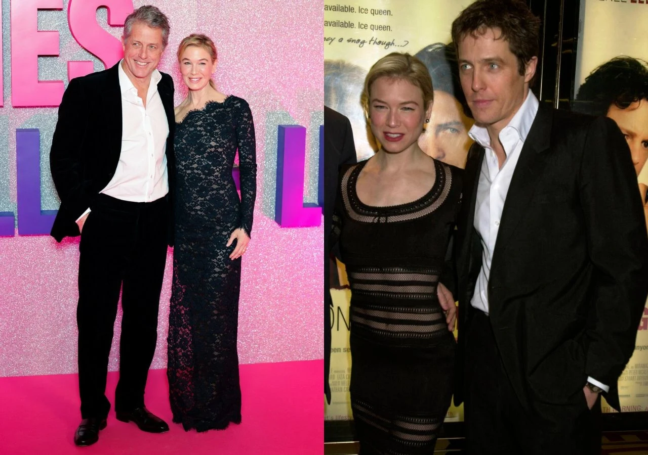 Renée Zellweger i Hugh Grant - w 2025 i 2001 roku
