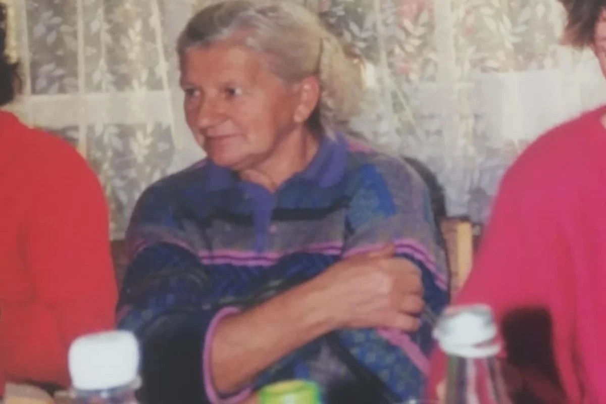 Janina Tabisz w latach 90. Janina Tabisz w latach 90.