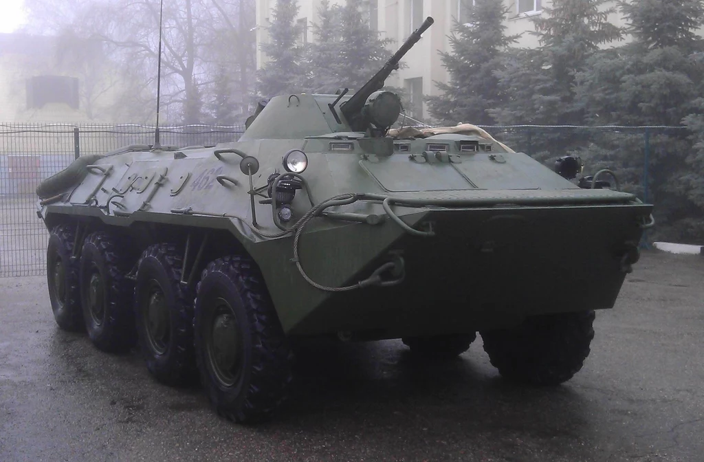 BTR-70DI Państwowej Straży Granicznej Ukrainy