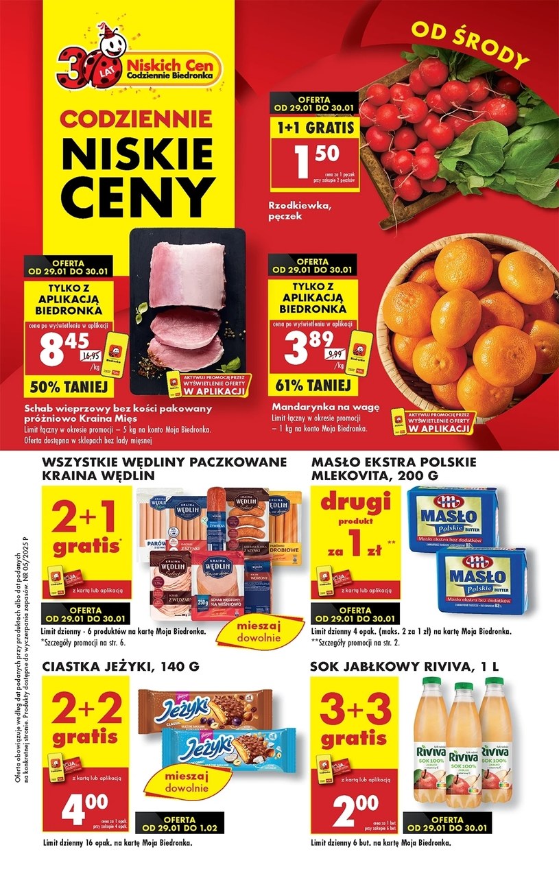 Gazetka promocyjna Biedronka - ważna od 29. 01. 2025 do 05. 02. 2025