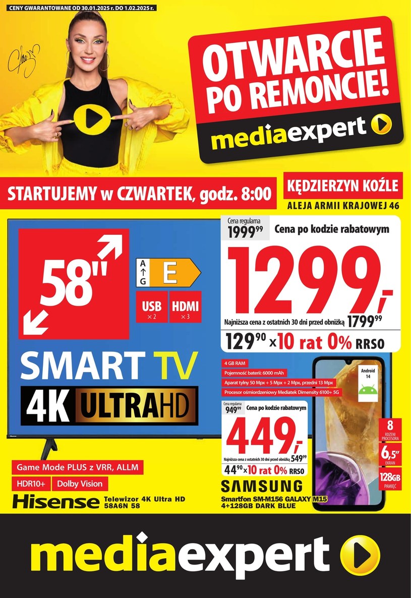 Gazetka promocyjna Media Expert - ważna od 30. 01. 2024 do 01. 02. 2025