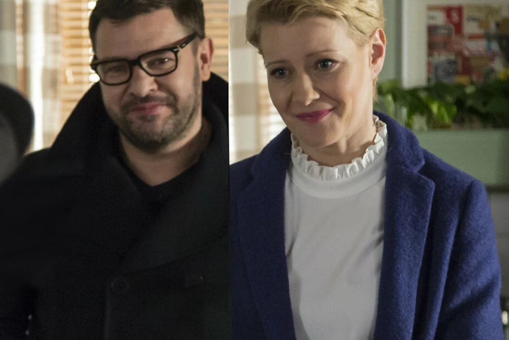 Tomasz Karolak i Małgorzata Kożuchowska w "Rodzince.pl" Tomasz Karolak i Małgorzata Kożuchowska w "Rodzince.pl"