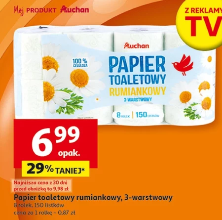 Papier toaletowy Auchan