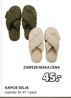 Kapcie niska cena