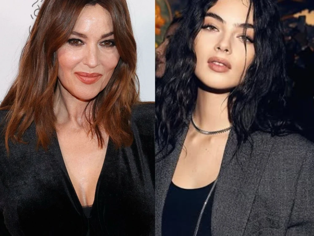 Monica Bellucci i jej córka Deva Cassel Monica Bellucci i jej córka Deva Cassel