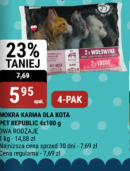 Вологий корм для котів Pet Republic