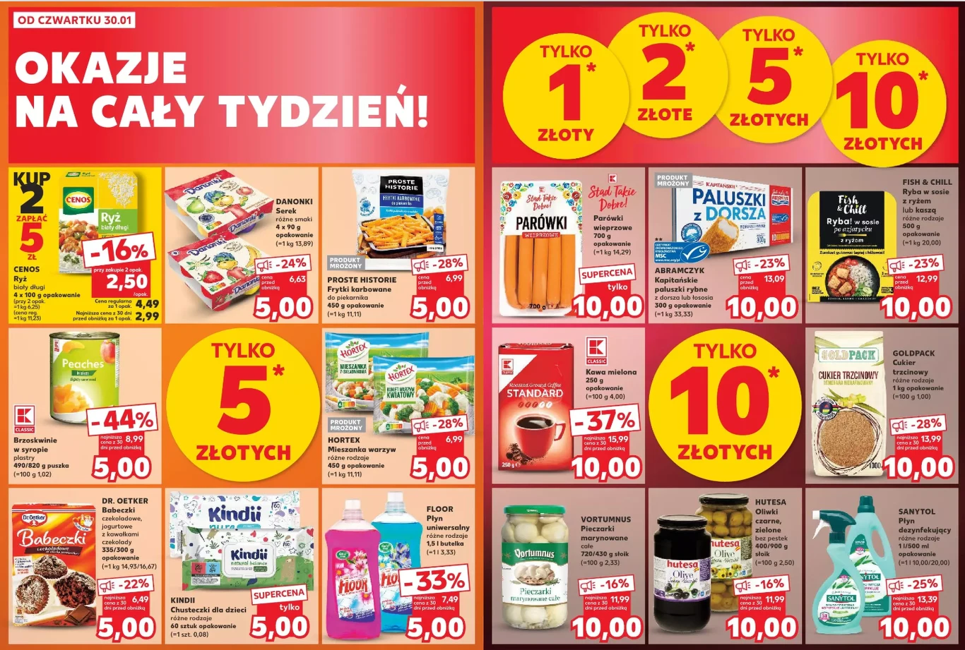 Szaleństwo promocyjne w Kauflandzie! Sprawdź, co kupisz za 1 zł!