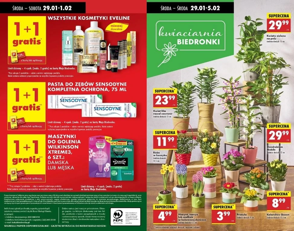 Biedronka oferuje gratisowe promocje!