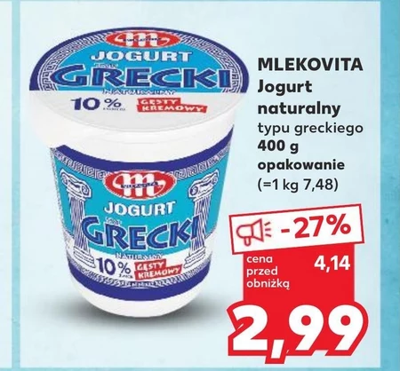 Jogurt typu greckiego Mlekovita