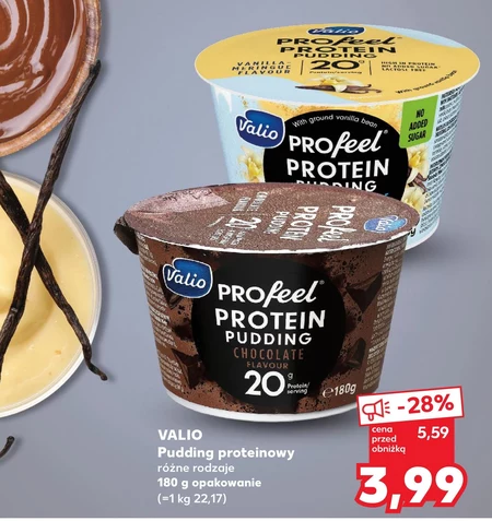 Valio PROfeel Pudding proteinowy o smaku czekoladowym 180 g