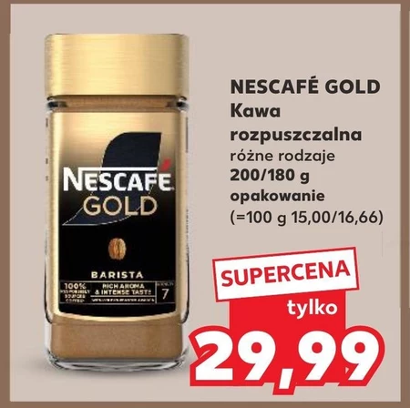 NESCAFÉ Gold Kawa rozpuszczalna 200 g